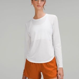 Lululemon High Neck Running and Training Long Sleeve Shirt